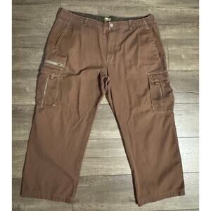 Gander Mtn Mens Brown Cargo Pants Size 46‎ x 30 (actual 44 x 29)